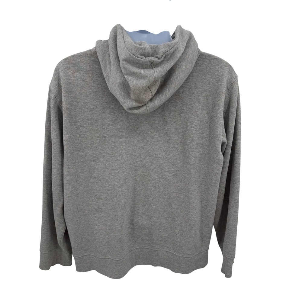 The North Face Mens XL Pullover Hoodie Sweatshirt Gray Graphic Logo - Picture 2 of 9